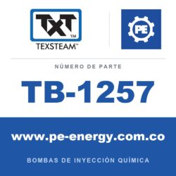 Texsteam TB-1257 - Texsteam TB 1257 - Componente del Cuerpo de Bomba