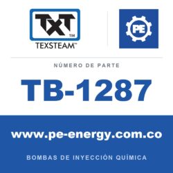 Texsteam TB-1287 - Texsteam TB 1287 - Componente del Cuerpo de Bomba