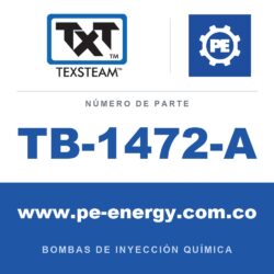 Texsteam TB-1472-A - Texsteam TB 1472-A - Componente de Cabezal del Cuerpo de Bomba