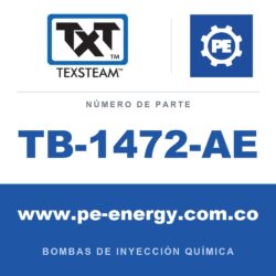 Texsteam TB-1472-AE - Texsteam TB 1472-AE - Componente de Cabezal del Cuerpo de Bomba