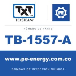 Texsteam TB-1557-A - Texsteam TB 1557-A - Componente de Cabezal del Cuerpo de Bomba