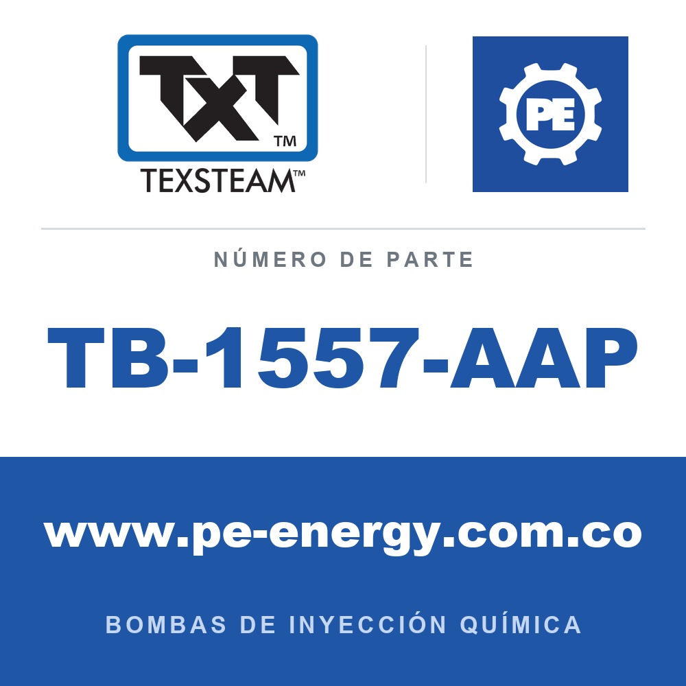 Texsteam TB-1557-AAP - Texsteam TB 1557-AAP - Componente de Cabezal del Cuerpo de Bomba