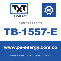 Texsteam TB-1557-E - Texsteam TB 1557-E - Componente de Cabezal del Cuerpo de Bomba