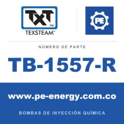 Texsteam TB-1557-R - Texsteam TB 1557-R - Componente de Cabezal del Cuerpo de Bomba