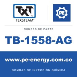Texsteam TB-1558-AG - Texsteam TB 1558-AG - Componente de Cabezal del Cuerpo de Bomba