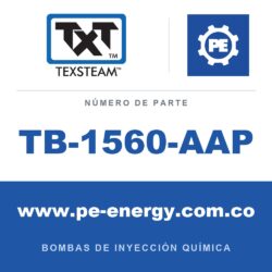Texsteam TB-1560-AAP - Texsteam TB 1560-AAP - Componente de Cabezal del Cuerpo de Bomba