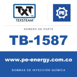 Texsteam TB-1587 - Texsteam TB 1587 - Componente del Cuerpo de Bomba