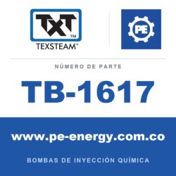 Texsteam TB-1617 - Texsteam TB 1617 - Componente del Cuerpo de Bomba