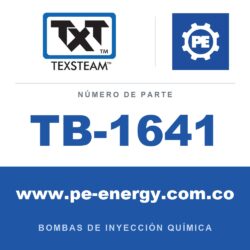 Texsteam TB-1641 - Texsteam TB 1641 - Componente del Cuerpo de Bomba