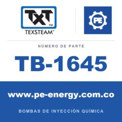 Texsteam TB-1645 - Texsteam TB 1645 - Componente del Cuerpo de Bomba