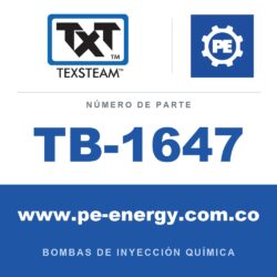 Texsteam TB-1647 - Texsteam TB 1647 - Componente del Cuerpo de Bomba