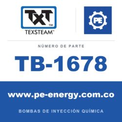 Texsteam TB-1678 - Texsteam TB 1678 - Componente del Cuerpo de Bomba