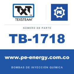 Texsteam TB-1718 Motor - MOTORREDUCTOR (GEARMTR) 60:1 3PH TOTALMENTE CERRADO SIN VENTILACIÓN (TENV) (29RPM) 60HZ