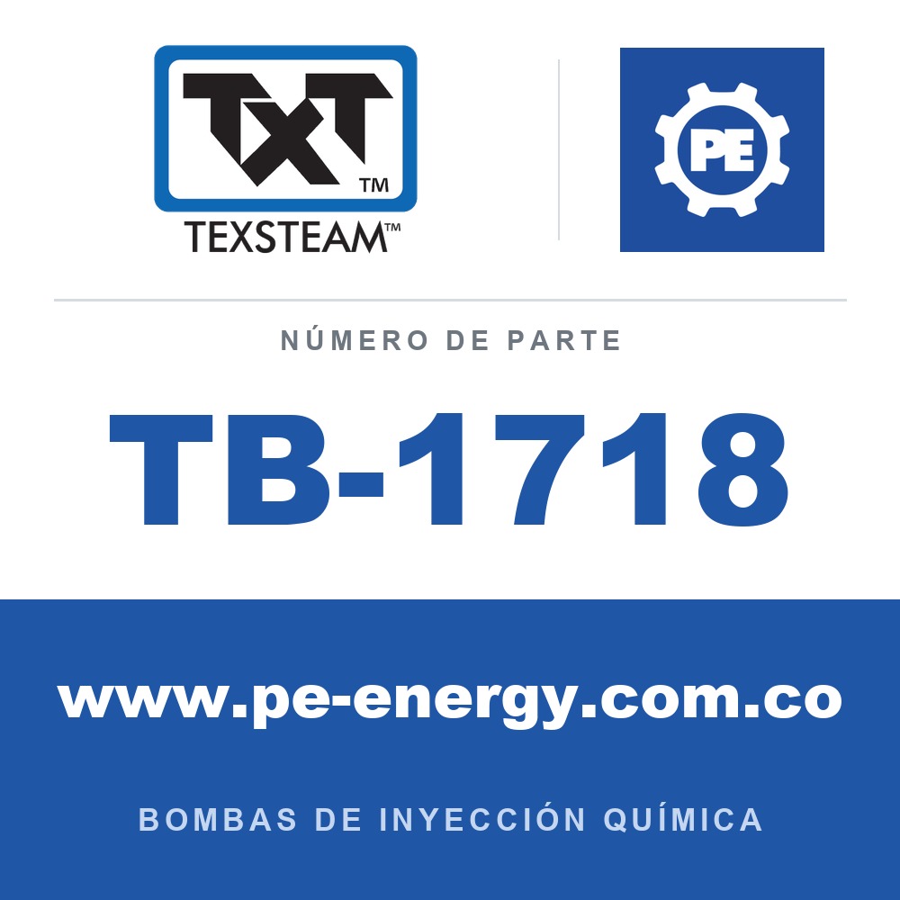 Texsteam TB-1718 Motor - MOTORREDUCTOR (GEARMTR) 60:1 3PH TOTALMENTE CERRADO SIN VENTILACIÓN (TENV) (29RPM) 60HZ