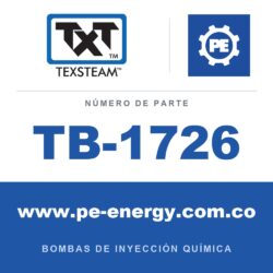 Texsteam TB-1726 - Texsteam TB 1726 - Componente del Cuerpo de Bomba