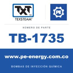 Texsteam TB-1735 - Texsteam TB 1735 - Componente del Cuerpo de Bomba
