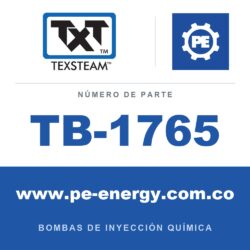 Texsteam TB-1765 - Texsteam TB 1765 - Componente del Cuerpo de Bomba