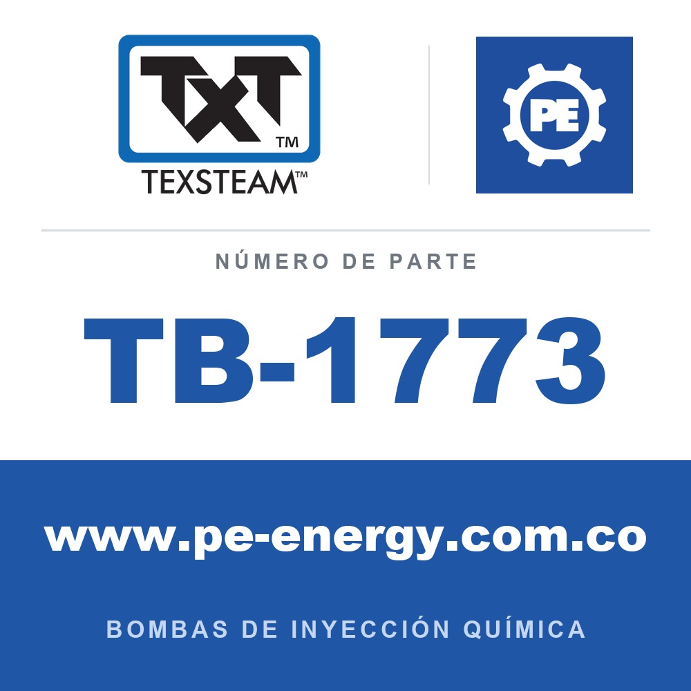 Texsteam TB-1773 Ensamble - VÁLVULA DE MÚLTIPLE (MANIFOLD VALVE) ENSAMBLE (ASSY), 3 ESTACIONES (STATION)