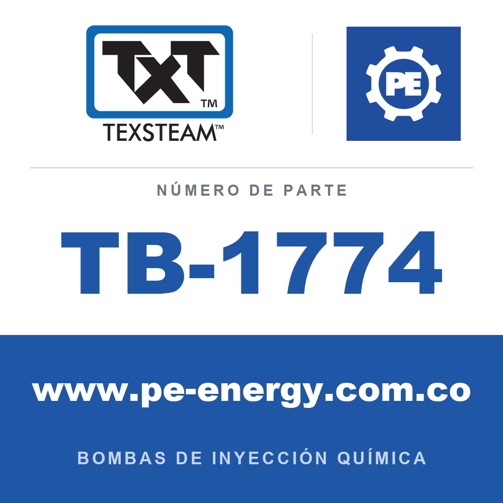 Texsteam TB-1774 Ensamble - VÁLVULA DE MÚLTIPLE (MANIFOLD VALVE) ENSAMBLE (ASSY), 4 ESTACIONES (STATION)