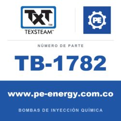 Texsteam TB-1782 - Texsteam TB 1782 - Componente del Cuerpo de Bomba