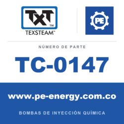 Texsteam TC-0147 - Texsteam TC 0147 - Componente de Ensamble de Bomba