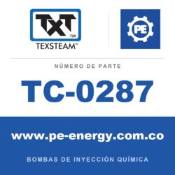 Texsteam TC-0287 - Texsteam TC 0287 - Componente de Ensamble de Bomba