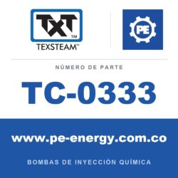 Texsteam TC-0333 - Texsteam TC 0333 - Componente de Ensamble de Bomba