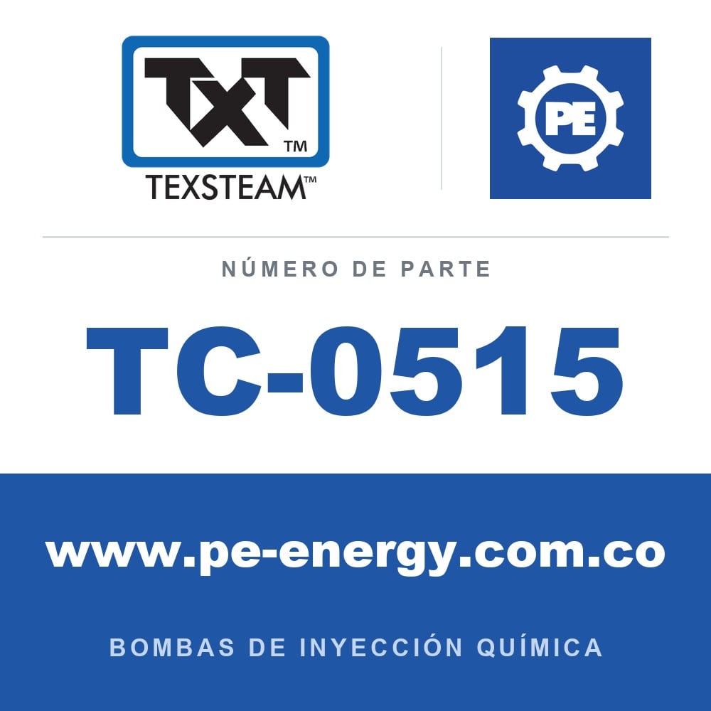 Texsteam TC-0515 - Texsteam TC 0515 - Componente de Ensamble de Bomba