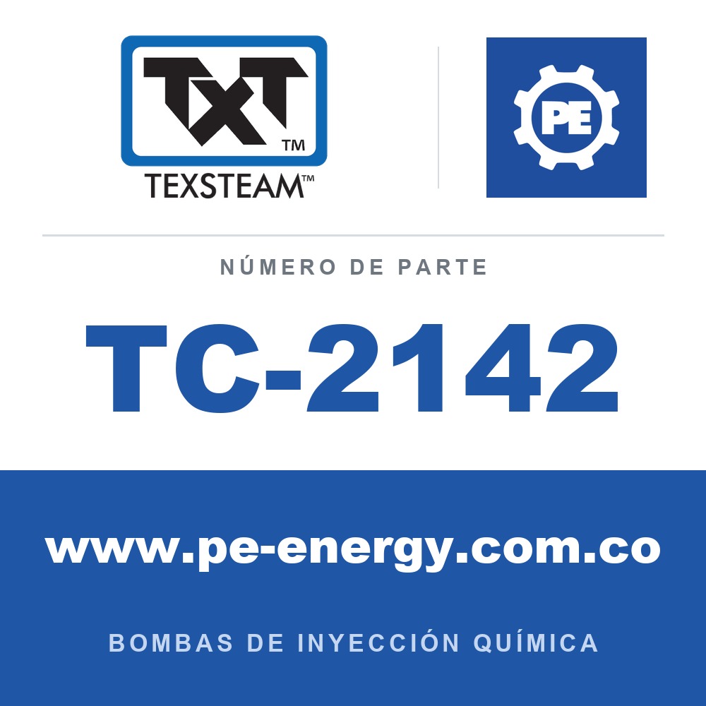 Texsteam TC-2142 - Texsteam TC 2142 - Componente de Ensamble de Bomba