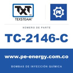 Texsteam TC-2146-C - Texsteam TC 2146-C - Cabezal de Bomba para Bomba de Inyección Química