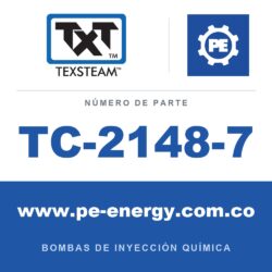 Texsteam TC-2148-7 - Texsteam TC 2148-7 - Cabezal de Bomba para Bomba de Inyección Química