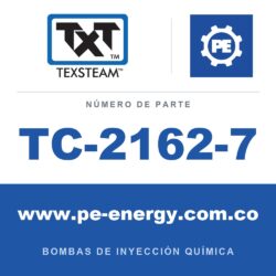 Texsteam TC-2162-7 - Texsteam TC 2162-7 - Cabezal de Bomba para Bomba de Inyección Química