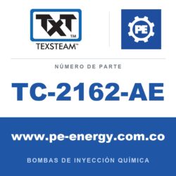 Texsteam TC-2162-AE - Texsteam TC 2162-AE - Cabezal de Bomba para Bomba de Inyección Química