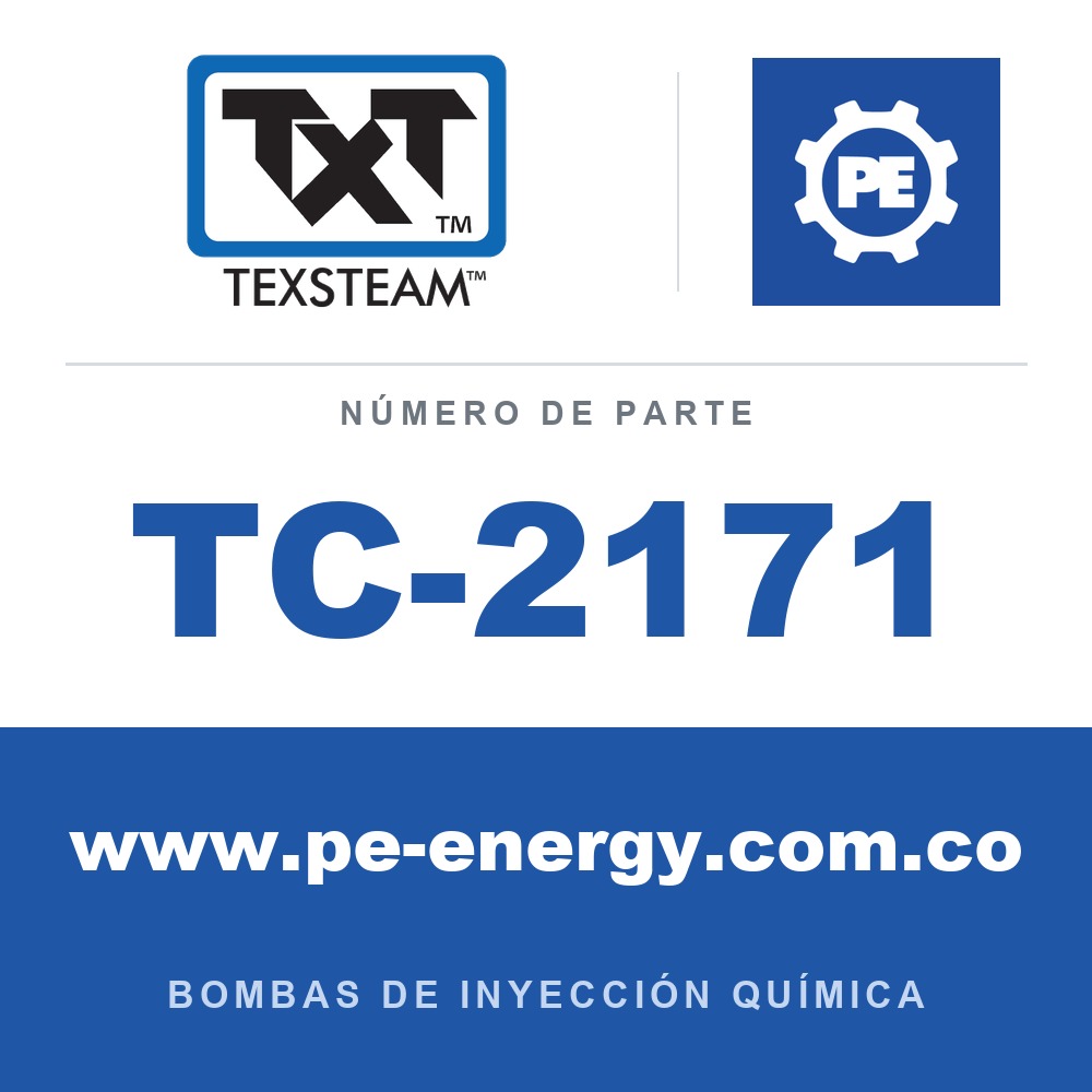 Texsteam TC-2171 - Texsteam TC 2171 - Componente de Ensamble de Bomba