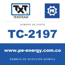 Texsteam TC-2197 - Texsteam TC 2197 - Componente de Ensamble de Bomba