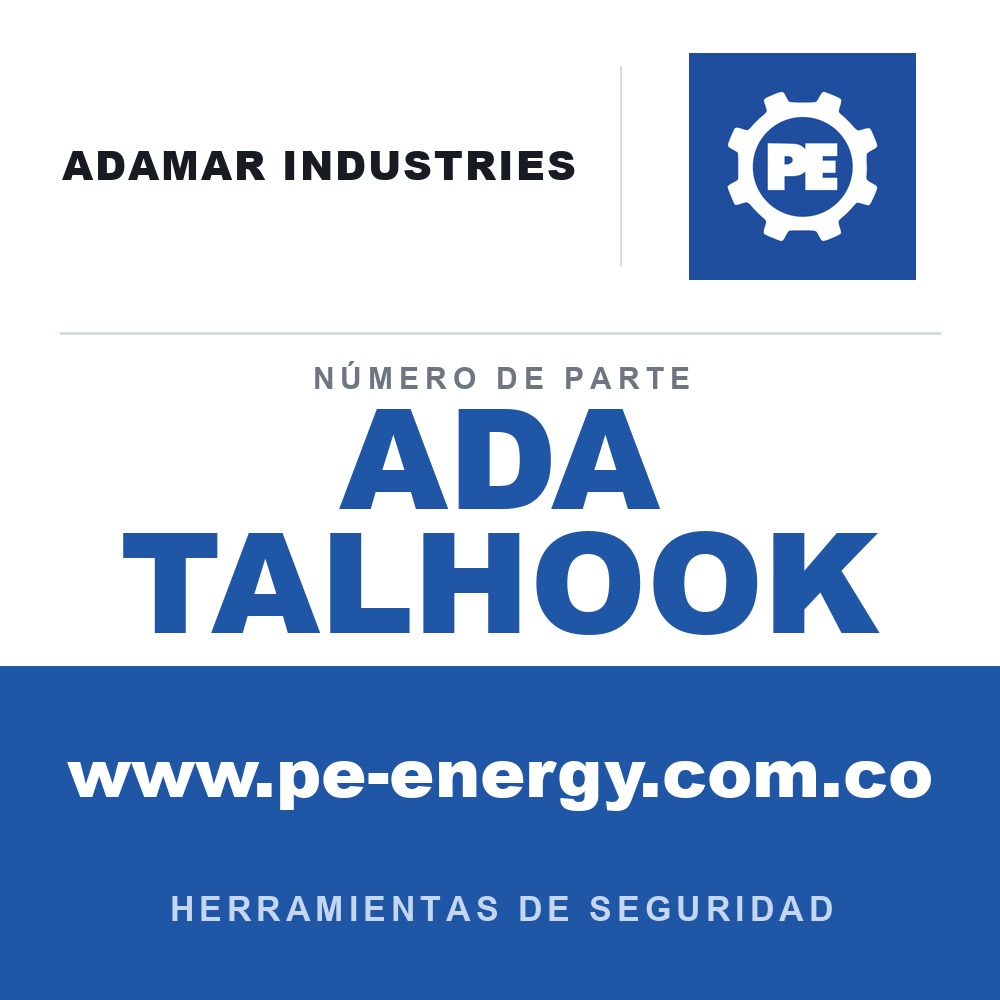 ADAMAR Industries ADA TALHOOK - ADAMAR TALHOOK Accesorio de doble gancho Talon