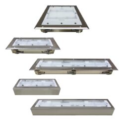 Appleton Luminarias LED de montaje empotrado y superficial de la serie RNLED