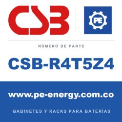 CSB Battery CSB-R4T5Z4 - CSB-R4T5Z4 Rack para baterías de terminal superior, 40.5 x 62.2 x 16.3 in