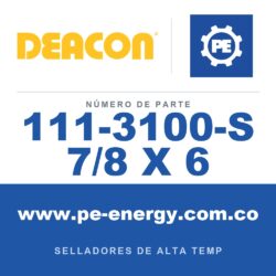 Deacon 111-3100-S 7/8 X 6 - Deacon 111-3100-S 7/8 X 6 Sellador inyectable 3100-S - 7/8 Stick (Paquete de 24)