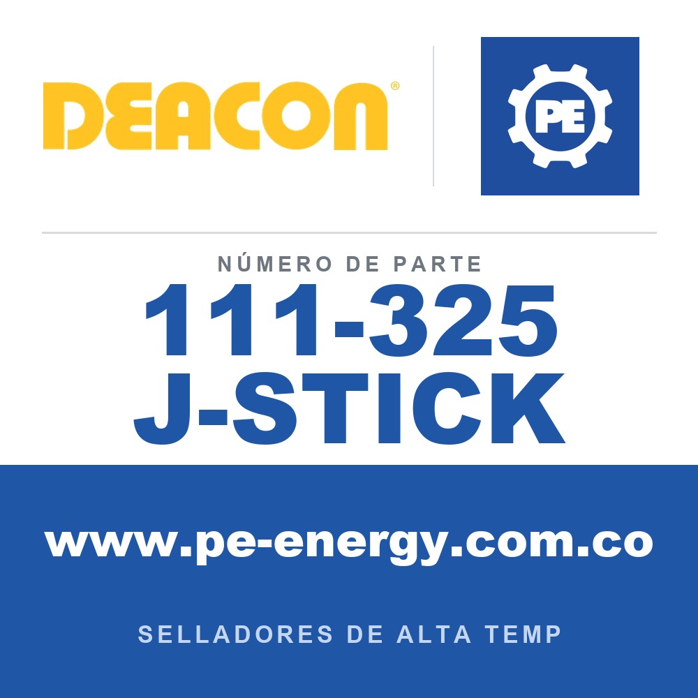 Deacon 111-325 J-STICK - Deacon 111-325 J-STICK Sellador/Empaquetadura inyectable de PTFE 325 - J-Stick