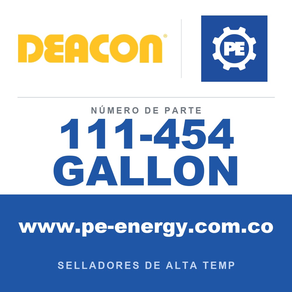 Deacon 111-454 GALLON - Deacon 111-454 GALLON Sellador inyectable 454 - Galón
