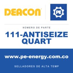 Deacon 111-ANTISEIZE QUART - Deacon 111-ANTISEIZE QUART Anti-Seize cuarto de galón