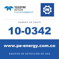 Teledyne Detcon 10-0342 Placa de botones