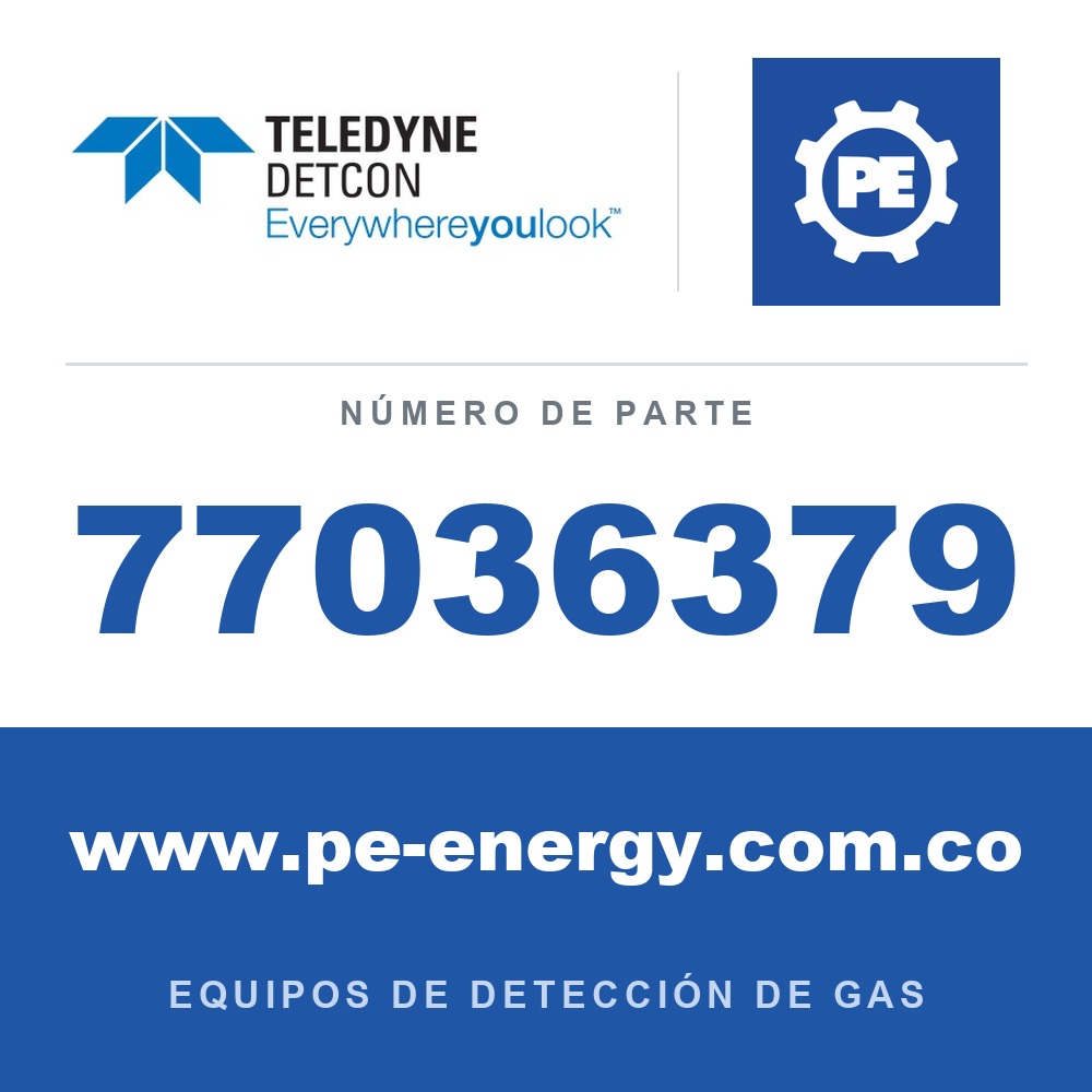 Teledyne Detcon 77036379 Carcasa de sensor remoto de aluminio para iTrans e iTrans 2 con placa de terminales (iTrans rev.9 o superior)