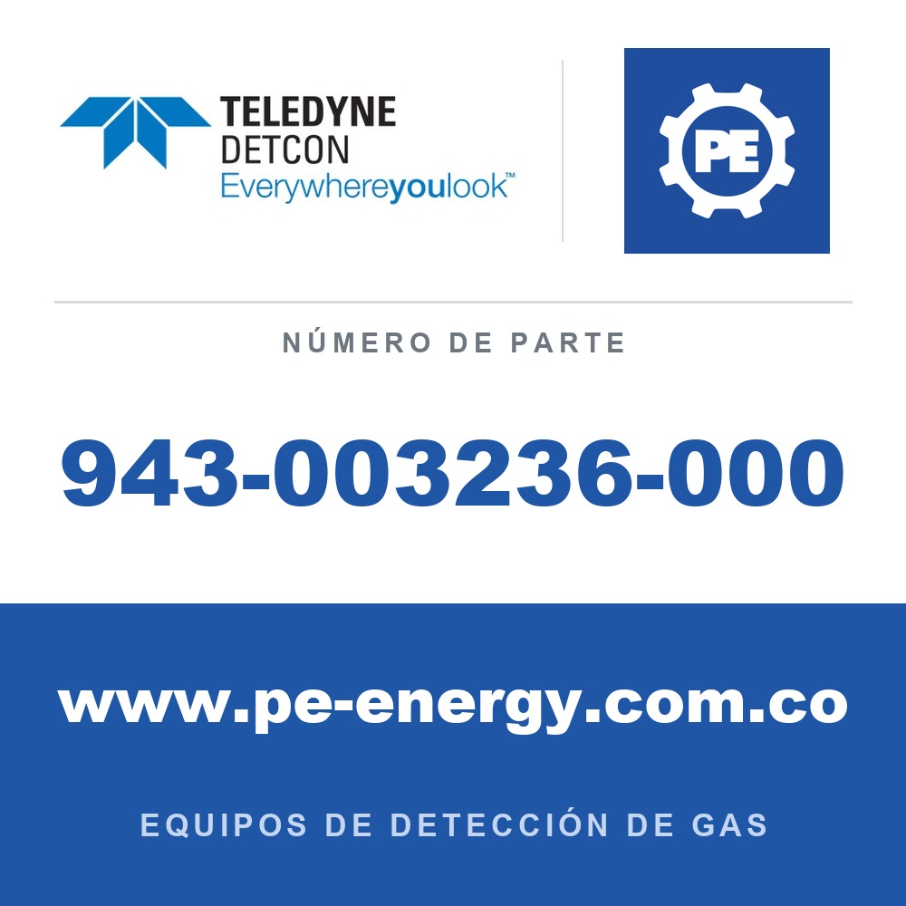 Teledyne Detcon 943-003236-000 Filtro de repuesto para protección contra polvo en ubicaciones difíciles (se ajusta a rosca 1.5 x 18) (Vendido en paquete de 20 unidades)