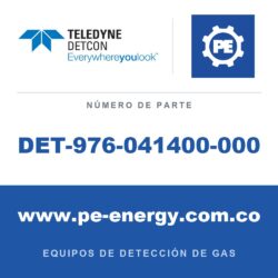 Teledyne Detcon DET-976-041400-000 Módulo de entrada de 4-20 maDC de cuatro canales modelo DA-4