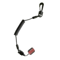 DEWALT DXDP711100 Cordón de seguridad con resorte de clip a lazo, capacidad de 2 lbs. (0.91 kg), paquete de 3