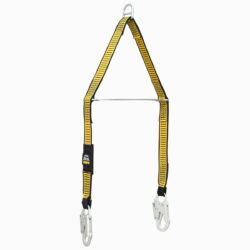 DEWALT DXFP103801 Yugo esparcidor de rescate con ganchos de seguridad de acero de 2.82 ft.(86 cm)