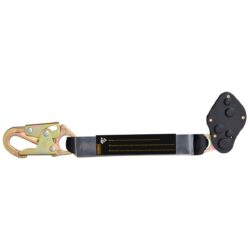 DEWALT DXFP150010 Sujetador de cuerda manual extraíble con eslinga de absorción de energía de 1.5 ft. (0.4 m) ajustable para cuerda de 1/2 in. (12 mm) a 5/8″ (16mm.)