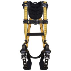 DEWALT DXFP552061-2XL D5000 Arnés estilo chaleco, 5 puntos, anillos en D en espalda y hombros, pecho QC, piernas TB, talla 2XL